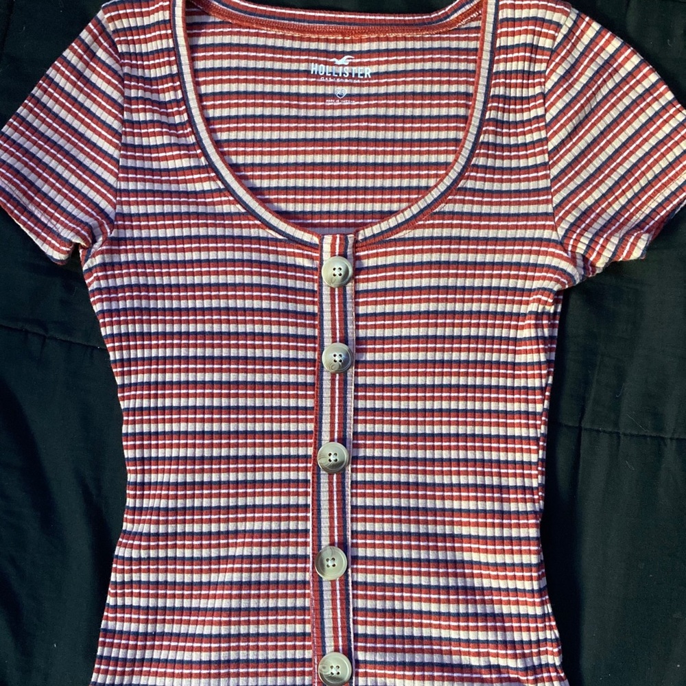 Stripped Button up
